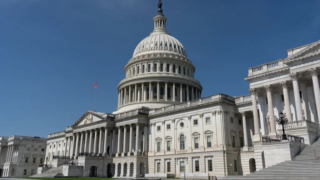 The U.S. Capitol building in Washington, D.C.